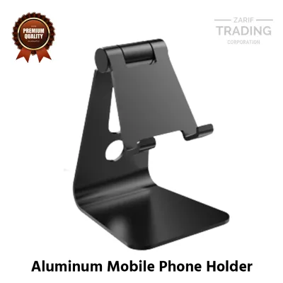 Aluminum Mobile Phone Holder Stand Adjustable Desktop Smartphone Stand Durable Stable Universal Phone Stand